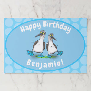 Bloc De Hojas Ilustracion de personalizado de pezuñas azules div