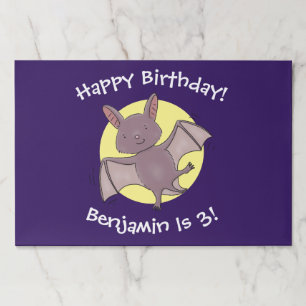 Bloc De Hojas Ilustracion de personalizado volador de bate de be