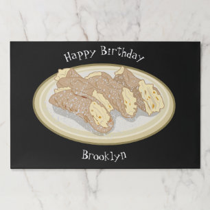 Bloc De Hojas Ilustracion personalizado Cannoli