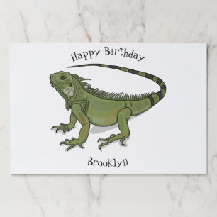 Bloc De Hojas Ilustracion personalizado de Iguana