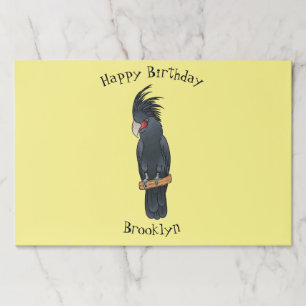 Bloc De Hojas Ilustracion personalizado de pájaro de la cacatúa 