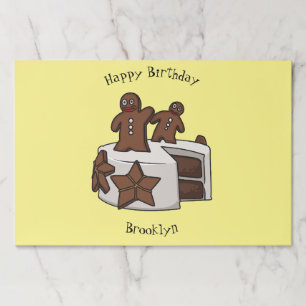 Bloc De Hojas Ilustracion personalizado de pastel de pan de jeng