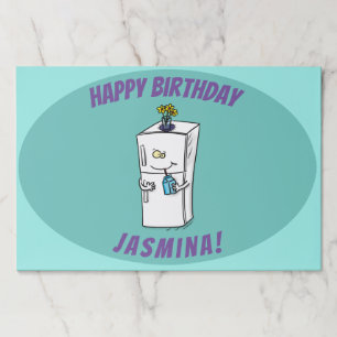 Bloc De Hojas Ilustracion personalizado frigorífico divertido