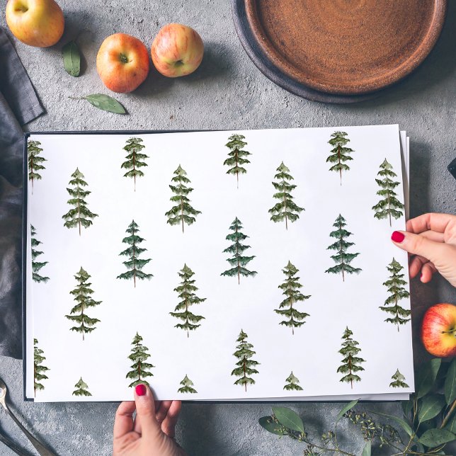 Bloc De Hojas Invierno de moda | Patrón de árbol de Navidad (Subido por el creador)