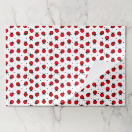 Bloc De Hojas Ladybugs Birday Party Shower Paper Placemats
