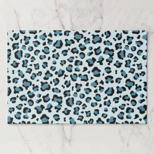 Bloc De Hojas Leopard Print, Leopard Spots, Blue Leopard