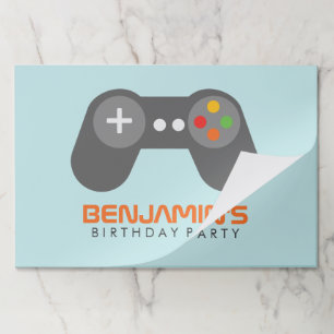 Bloc De Hojas Ligero controlador de videojuegos azul