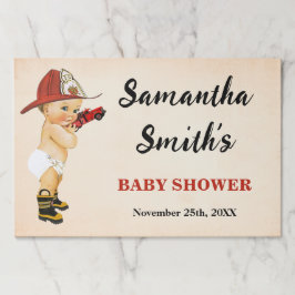 Bloc De Hojas Lugar para matar el gusano de un bombero en Baby S