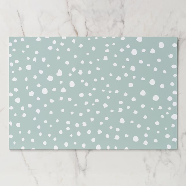 Bloc De Hojas Lugares verdes de Dalmacia, puntos dálmatas, punta (Anverso)