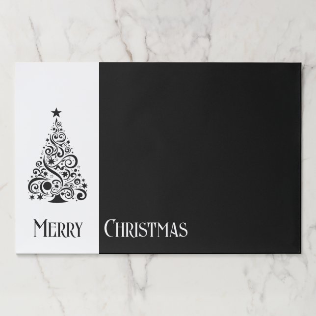 Bloc De Hojas Manteles de Papel para Árbol de Fiestas (Anverso)