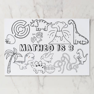 Bloc De Hojas Matrícula local de actividades de cumpleaños de di