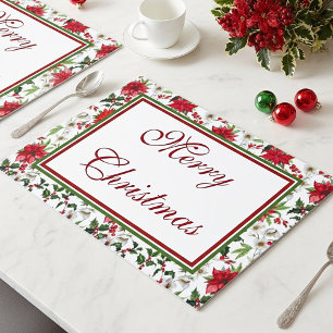 Bloc De Hojas Merry Christmas Paper Placemat