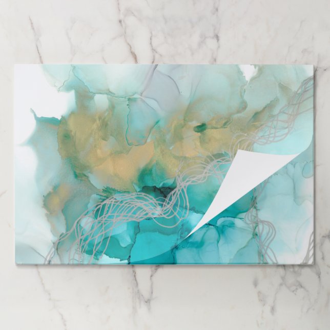 Bloc De Hojas Metálicos entrelazados (Plegada)