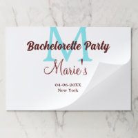 monograma del partido de soltera añadir nombre fec