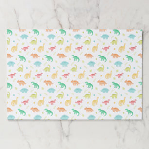 Bloc De Hojas Nacimiento del patrón de dinosaurio