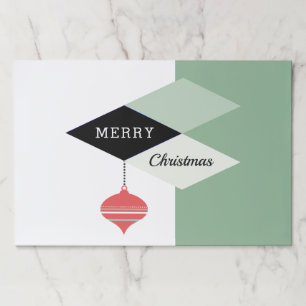 Bloc De Hojas Navidad retro de verano moderno