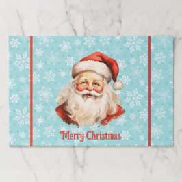 Bloc De Hojas Navidades de Placemat Large Sheets Santa Claus