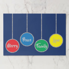 Bloc De Hojas Ornamentos de árbol/almohadilla de plástico para n