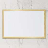 Oro y blanco en blanco