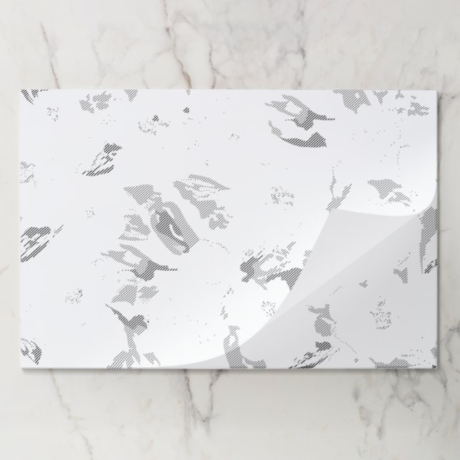 Bloc De Hojas Pad de escritura profesional - Papel jurídico amar (Plegada)