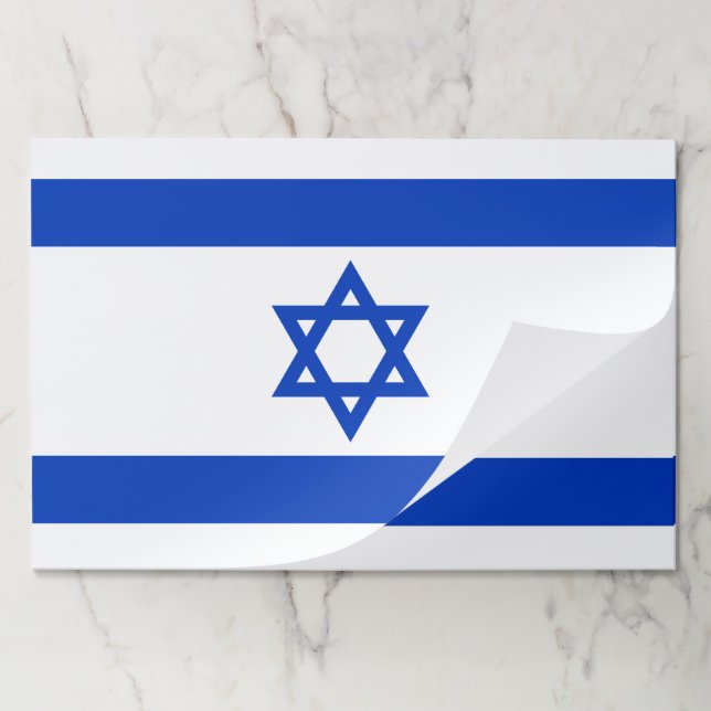 Bloc De Hojas Pancartas de papel patriótico moderno con bandera  (Plegada)