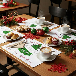 Bloc De Hojas Papel de la pancarta de la cafetería de vacaciones
