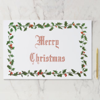 Bloc De Hojas Papel desechable Vintage Navidad Papel Desechable 