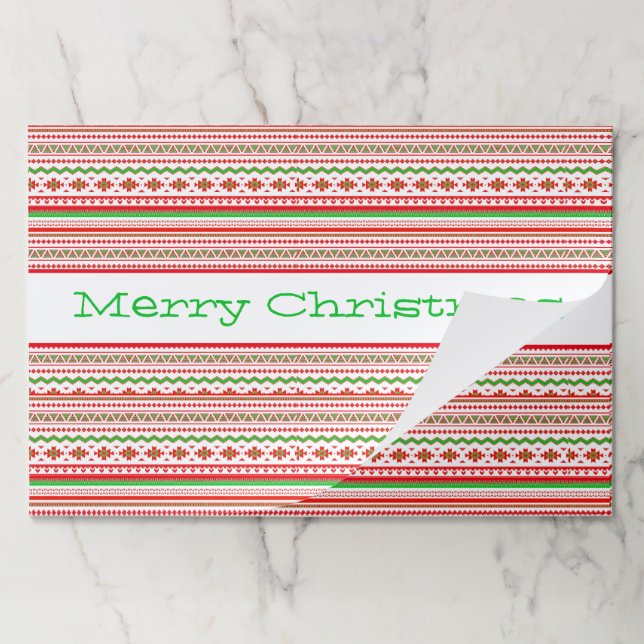 Bloc De Hojas Papeles de pie (Plegada)