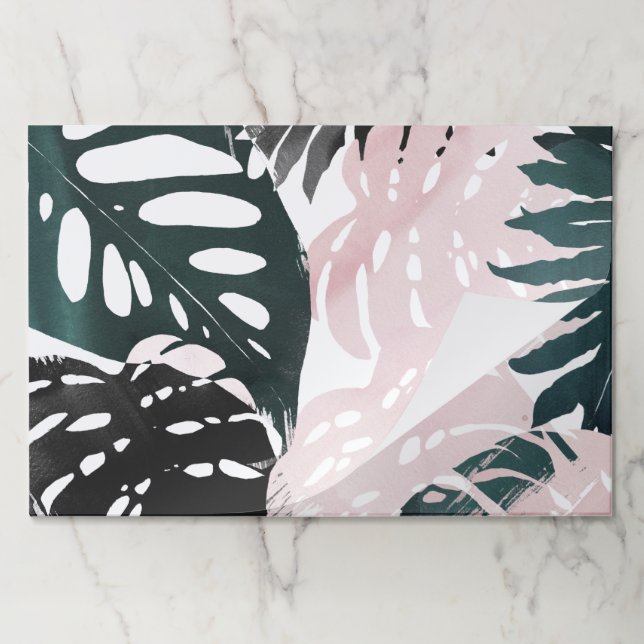 Bloc De Hojas Paradise Palm Fronds (Plegada)