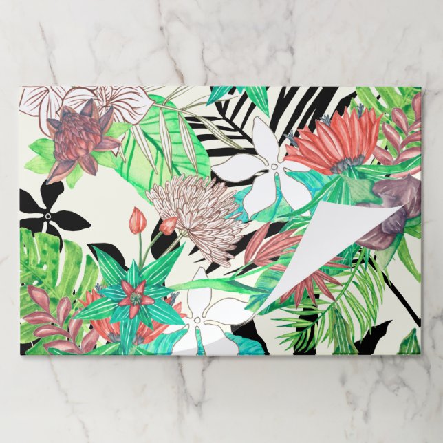 Bloc De Hojas Paraíso floral II (Plegada)