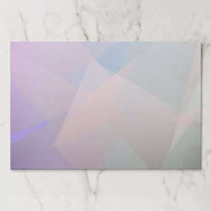 Bloc De Hojas Partículas voladoras abstractas Formas geométric