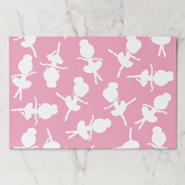 Bloc De Hojas Patrón Ballerina, Chicas de ballet, baile de balle (Anverso)