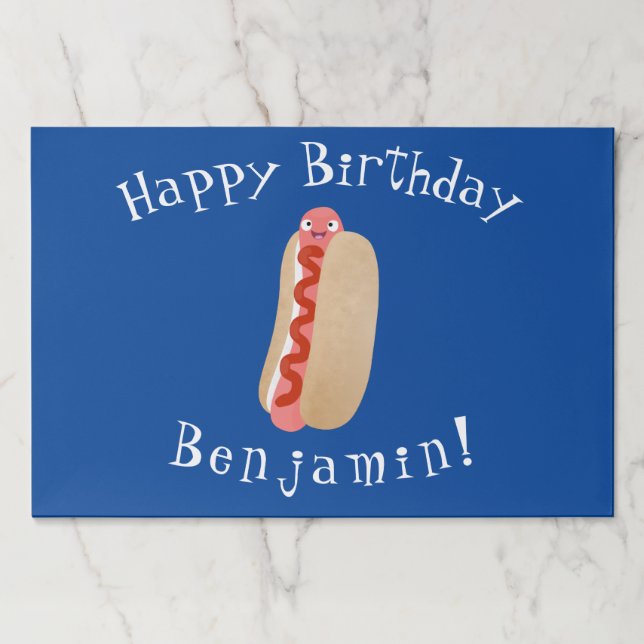 Bloc De Hojas Perro caliente divertido lindo personalizado Weine (Anverso)