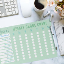 Personalizado Colores Lista de comprobación de grá