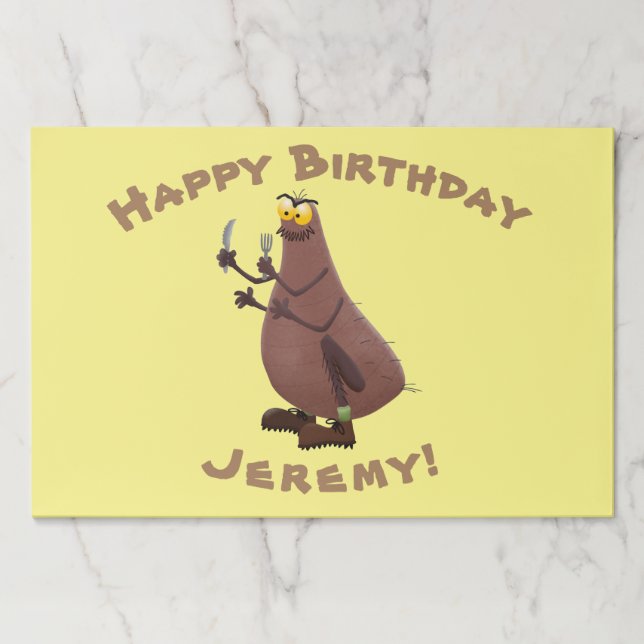 Bloc De Hojas Personalizado de pulgas fea hambrienta (Anverso)