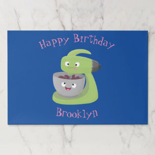 Bloc De Hojas Personalizado de utensilios de cocina para mezclad