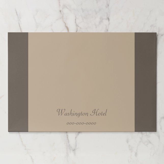 Bloc De Hojas Personalizado Desk Notepad (Anverso)