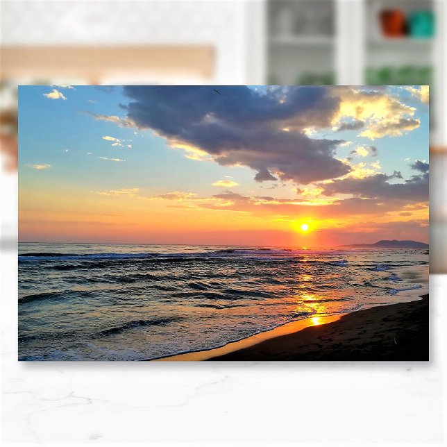 Bloc De Hojas Personalizado Foto Personalizada Placemat Pad (Subido por el creador)