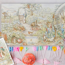 Bloc De Hojas Peter the Rabbit Placemat - Fiesta de cumpleaños p