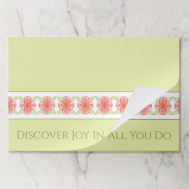 Bloc De Hojas PInk Rosy Green suave