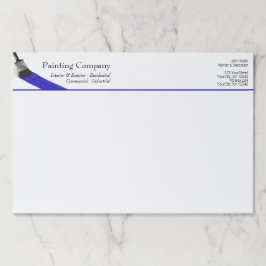 Bloc De Hojas Pintura de la empresa de servicios de pintores Bru