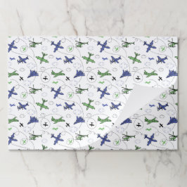 Bloc De Hojas Placas de papel para helicópteros de avión de avió