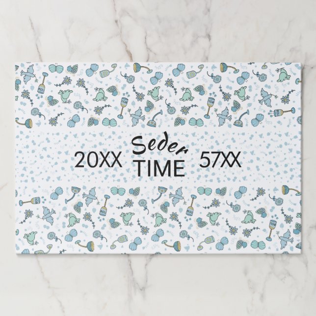 Bloc De Hojas Placemat de la Pascua Llanto Tiempo de Semillas (Anverso)