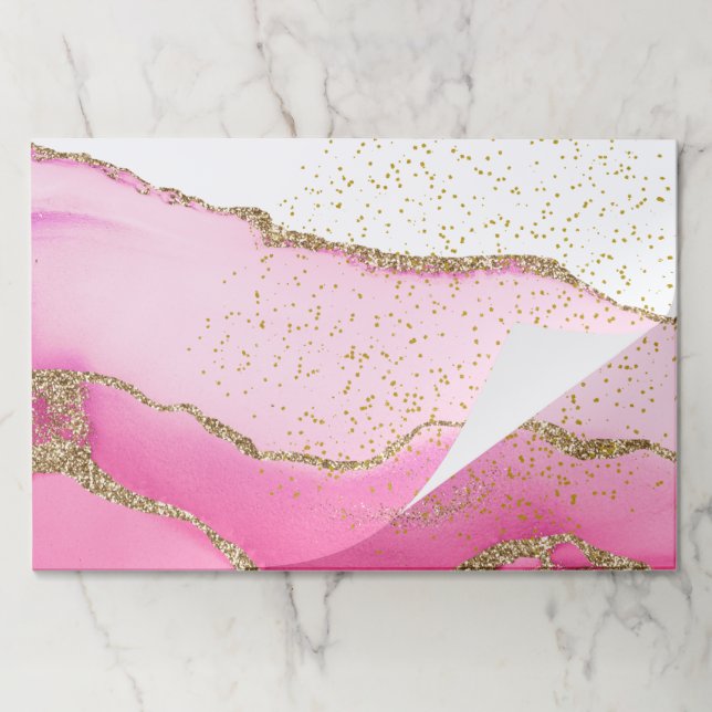 Bloc De Hojas Placemat de papel (Plegada)