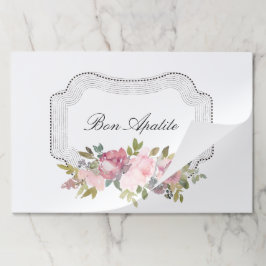 Bloc De Hojas Placemat de papel