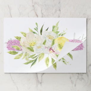 Bloc De Hojas Placemat de papel 