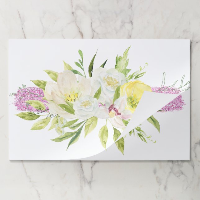 Bloc De Hojas Placemat de papel (Plegada)