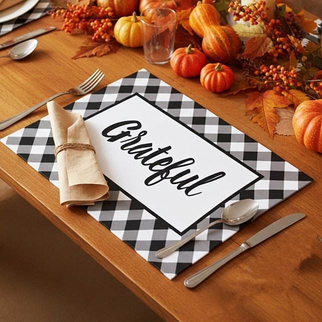 Bloc De Hojas Placemat de papel de agradecimiento (Subido por el creador)