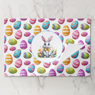 Bloc De Hojas Placemat de papel de secano de Pascua
