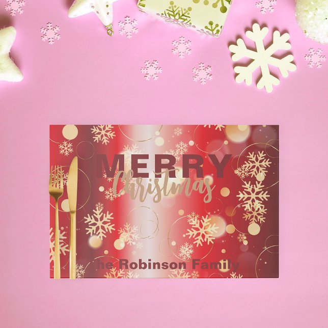 Bloc De Hojas Placemat de papel navideño de invierno Maravilla (Subido por el creador)